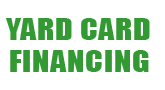 Logo link to Yard Card Financing website